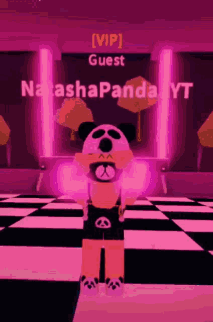 Natasha Panda Dancing Vip - Discover & Share GIFs